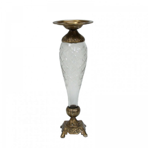 CANDELABRO VET/ALLUM. D15,3 H43,8 brass