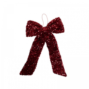 FIOCCO PAILLETTES DA APP. D50 H77cm -ros