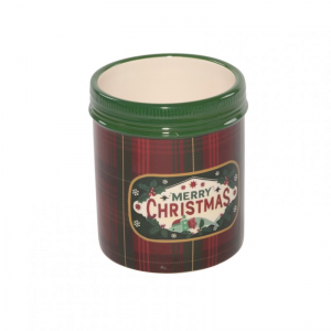VASO CERAMICA MERRY XMAS D14 H15cm