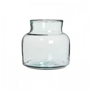 VASO VETRO VIENNE D21 H20cm -trasparente