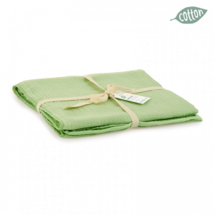 RUNNER SEERSUCKER 45cm 1,5mt - verde p