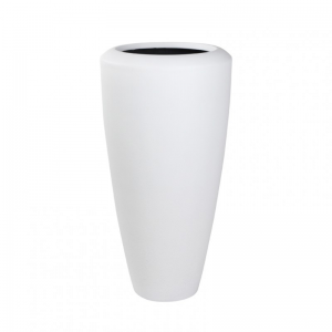 VASO FLAIRE D40 H80 cm -white