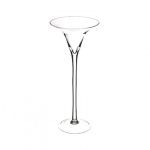 COPPA MARTINI VETRO D16,5 H40CM(16,5-40)
