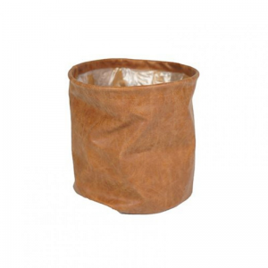 CESTO JUNA D25 H25 cm -cognac