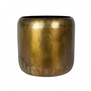 VASO METAL ARWIN D33 H30cm - old camel