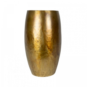 VASO metal ayka D33 H50cm -old camel C