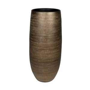 VASO RYAN D31 H68 cm - shiny gold