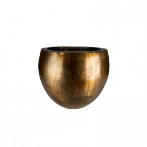 VASO METAL FABIEN D30 H26 - old camel