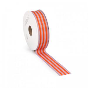 N/CANDY STRIPE 25MM 15MT - arancio