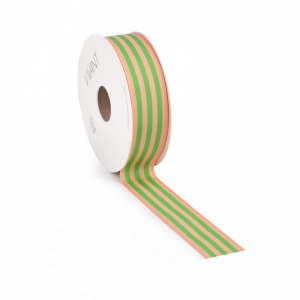 N/CANDY STRIPE 25MM 15MT - verde