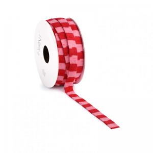 N/STRIPI 11MM 10MT - rosso/rosa