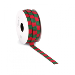 N/STRIPI 11MM 10MT - verde/rosso