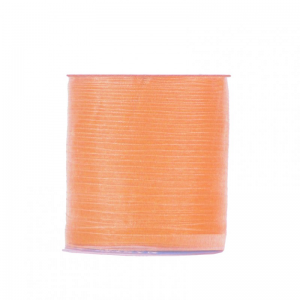 N/SHINING ORGANZA 5MM 200MT - peach