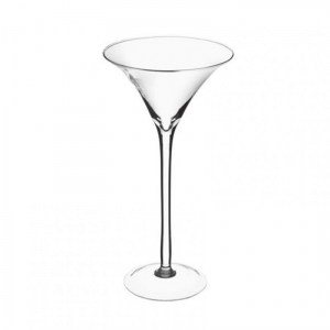 COPPA MARTINI VETRO D30 H70CM (30-70)