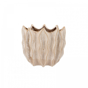 VASO OVALE JUNA 29X20 H21cm - sand