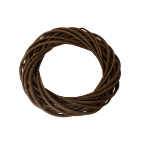 CORONCINA GREZZA D25cm - marrone