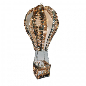 MONGOLFIERA LUCI 560LED 47x47 H100cm-gol