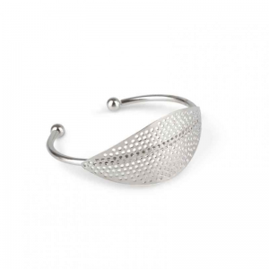 BRACCIALE FOGLIA 6pz - silver