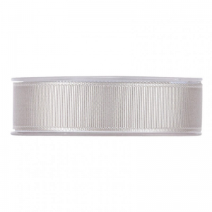 N/GROS GRAIN 25MM 20MT -light grey