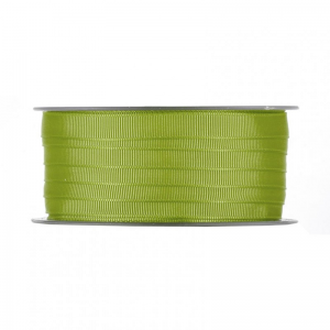 N/GROS GRAIN 10MM 50MT - apple green
