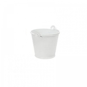 SECCHIELLO LATTA D15 H13 - bianco