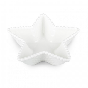 COPPETTA STELLA CERAM. 14cm - creme