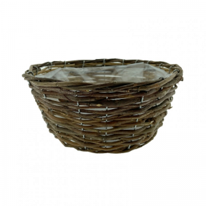 CESTO VIMINI D25,5 H11 c/ferro