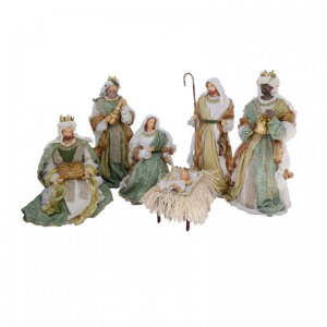 PRESEPE Emilia 6PZ H107-beige green gold