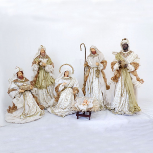 PRESEPE Solenn 6PZ H81 - beige gold