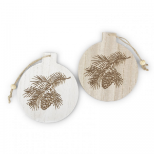 PLACCA DA APP. D10,5cm PZ 4-natur/bianco