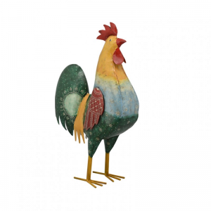 GALLO METALLO 57X20X76CM