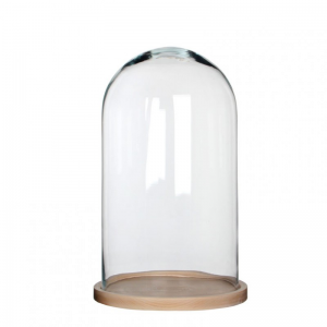 CAMPANA ELLA C/BASE D23 H38 cm