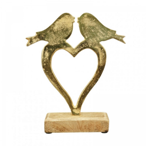 CUORE LEG/MET.c/uccellini 24X5XH27-gold