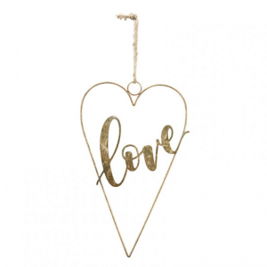 CUORE MET. LOVE 29X48,8 cm