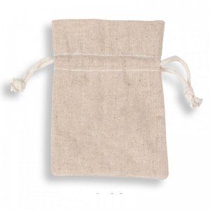 SACCHETTO COTONE 9X12 cm pz10 - natural