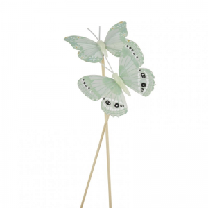 PICK FARFALLA H30,8cm 12pz - grun