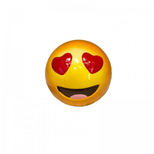 EMOJI RESINA OCCHI CUORE D15cm