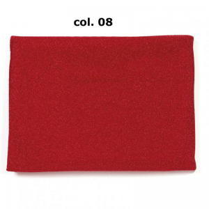 STOFFA GLITTER ELEGANCE 150CM 3MT-red