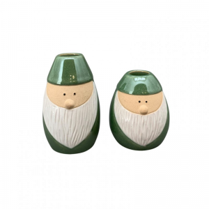 BABBO NATALE TERR. 7X7X11,3cm  2mod.-ver