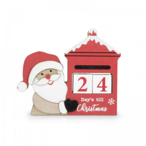 CALENDARIO AVVENTO 13XH11,5cm 3pz
