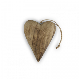 CUORE LEGNO DA APP. 10,2cm 3pz