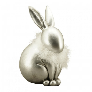 CONIGLIO RES. H19cm - silver