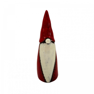 BABBO NATALE CERAM. 6X6 H18cm
