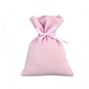 SACCHETTO RASO 10X14cm 12pz - rosa