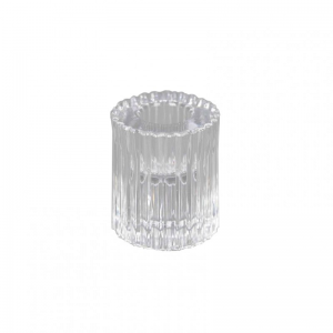 VOTIVO PORTACANDELA RUFFLES D5 H6 CM