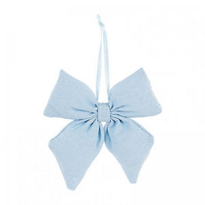 FIOCCO DA APP. 10X10cm 6pz - celeste