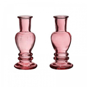 PORTACANDELA VETRO VENICE D5 H11,3cm-pin