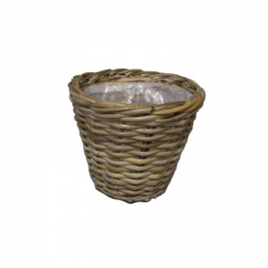 CESTO RATTAN D23 H18,5 - naturale