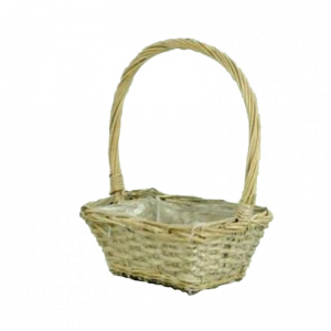 CESTO RETT C/MAN VIMINI 20X15 H9/28 CM