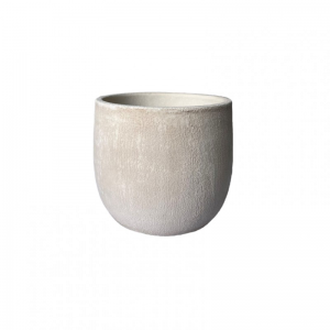 VASO AVION D24 H22CM - crema